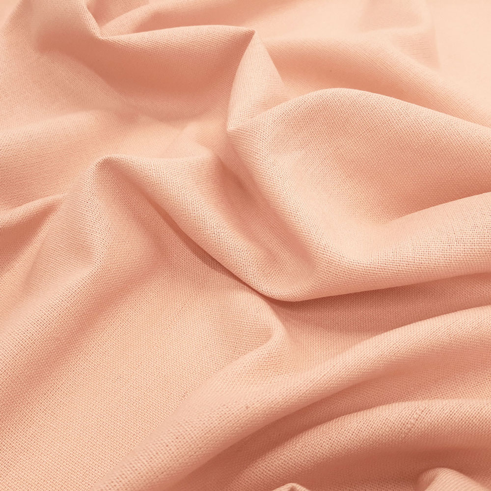 Hella - Fine linen, summer linen, OEKO-TEX® linen-cotton fabric - Dusky pink