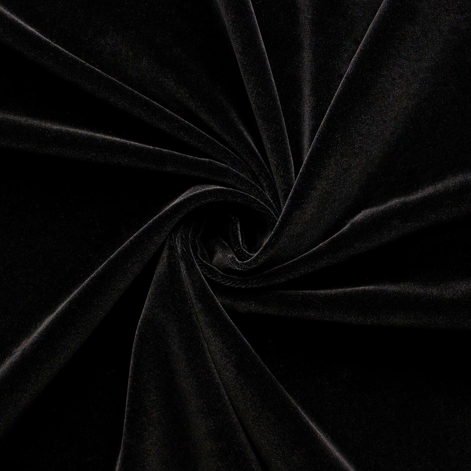 Jewel - cotton velvet - black