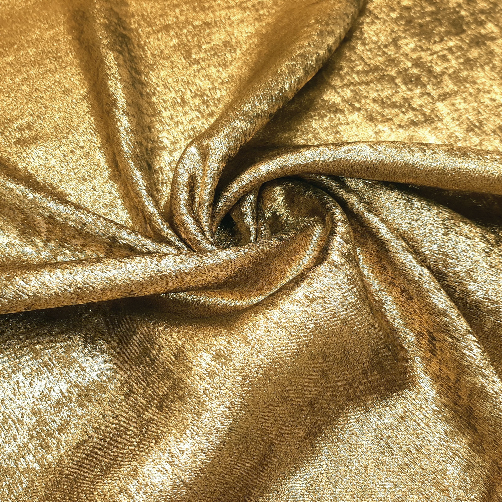 Lurex- Metallic fine fabric - Gold