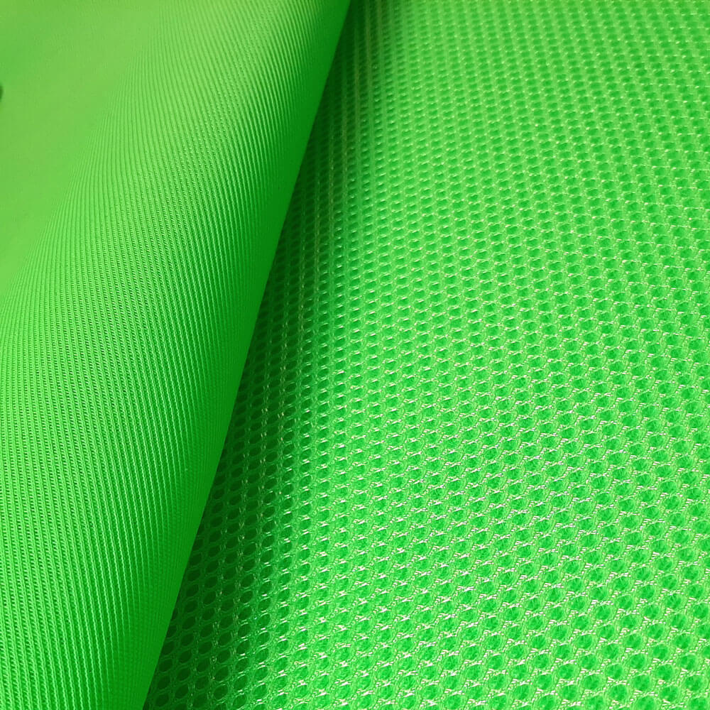 Air Mesh - OEKO-TEX® 3D Mesh - Fluorescent green (EN 20471)