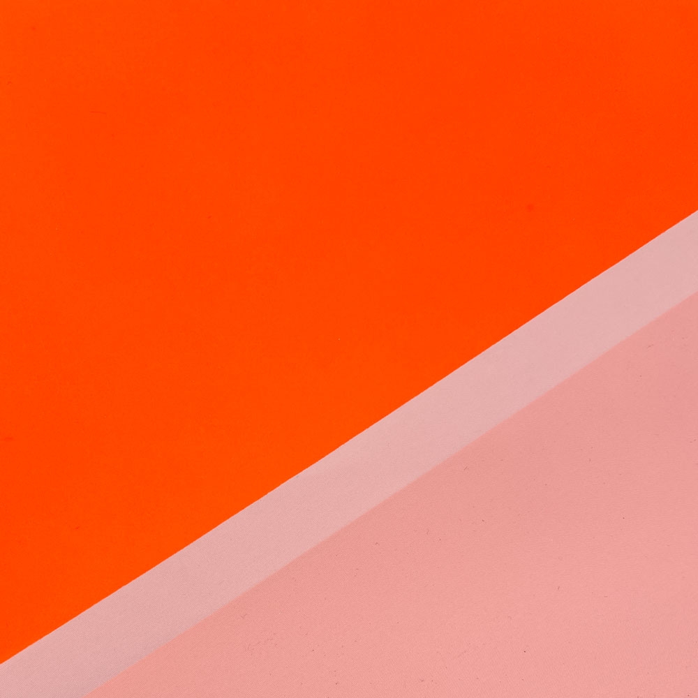 Suri - Reflective fabric - Neon Orange - per 10cm