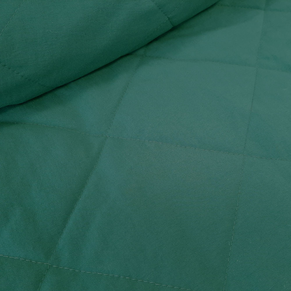 Jenson - outer fabric quilting with impregnation - green-petrol