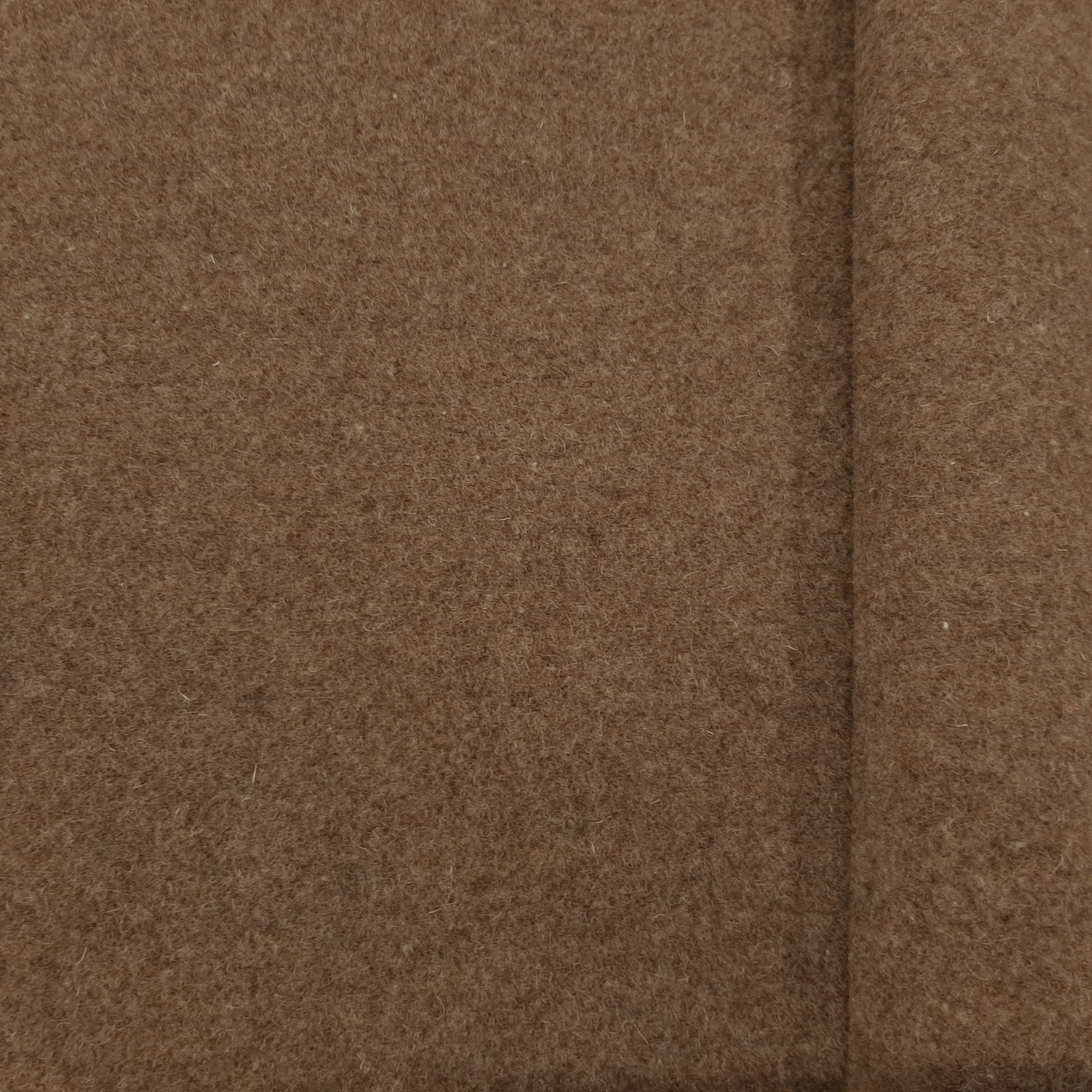 GABY - Wool curtain and decoration fabric, wool velour -Taupe