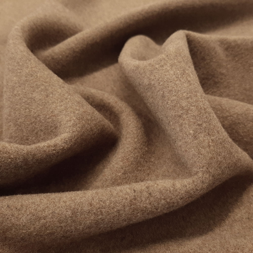 Mountain - Cashmere wool fabric, coat wool - Light brown