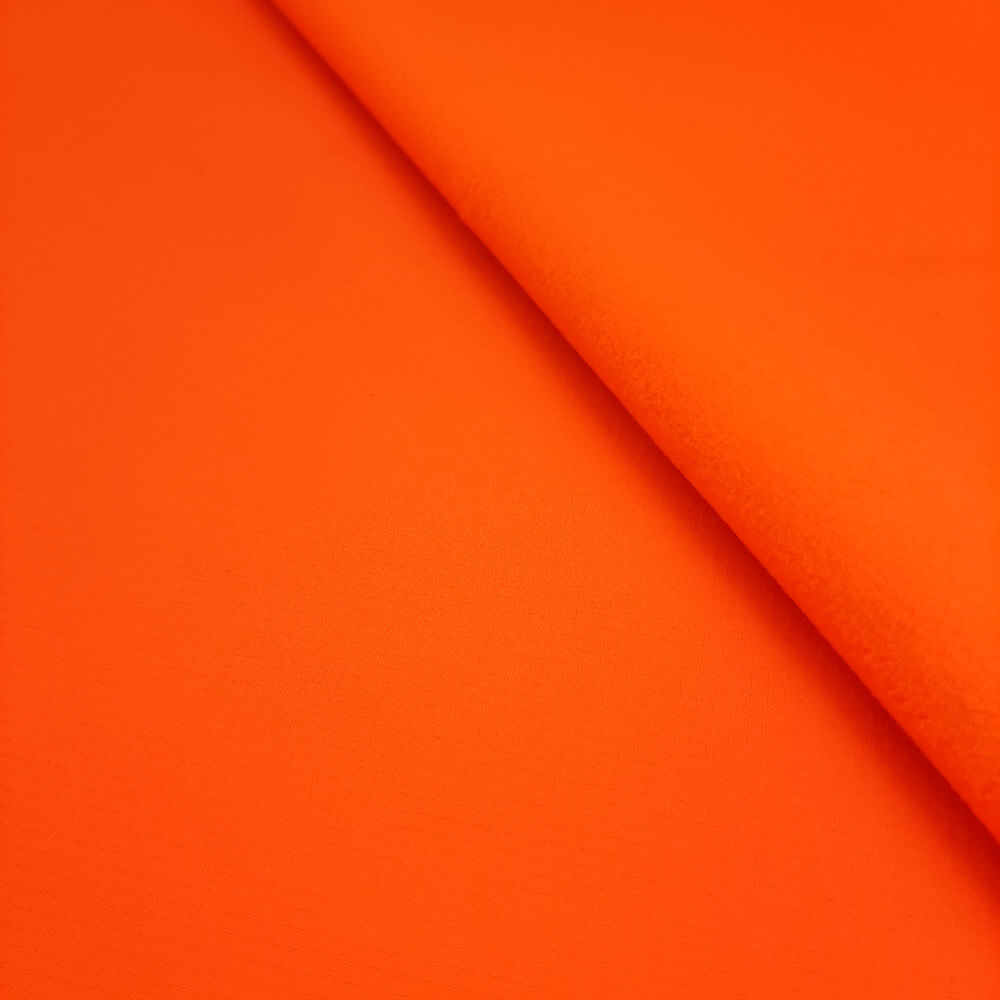 Alise - Schoeller® Ripstop softshell, elasticated - fluorescent orange EN20471