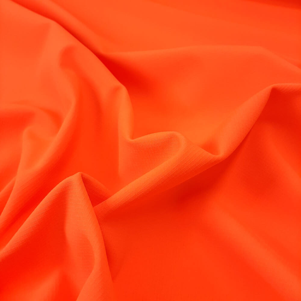 Alise - Schoeller® Ripstop softshell, elasticated - fluorescent orange EN20471