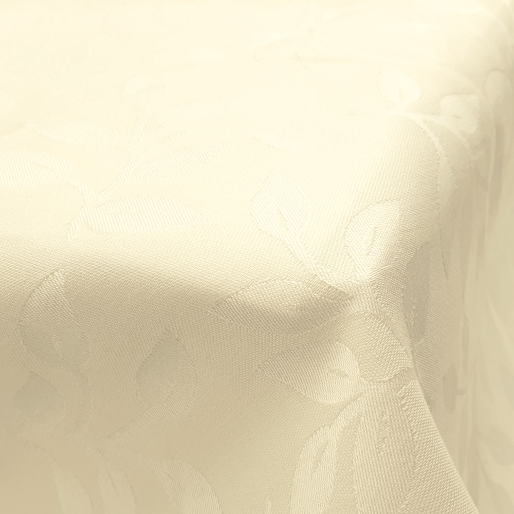 Liesbeth - Damask with jacquard pattern - Cream-White / Ivory (3956)