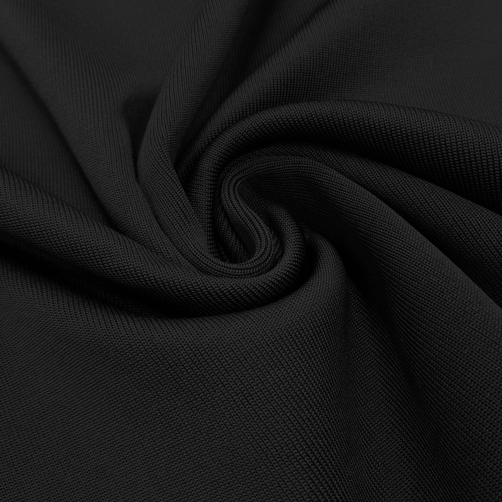 Soan - Cuffs - Tubular fabric - Black