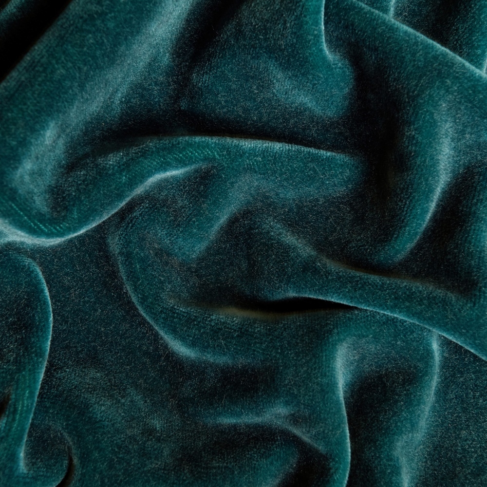 JAB Anstoetz Excellence - Upholstery fabric - Curtain fabric - Petrol