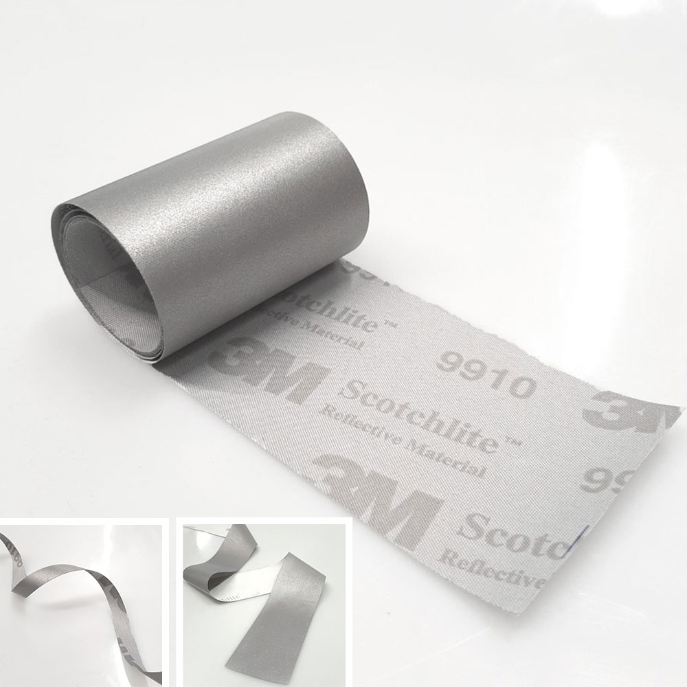 Reflective tape - 3M™ Scotchlite™ reflective fabric - 10mm, 50mm & 70mm