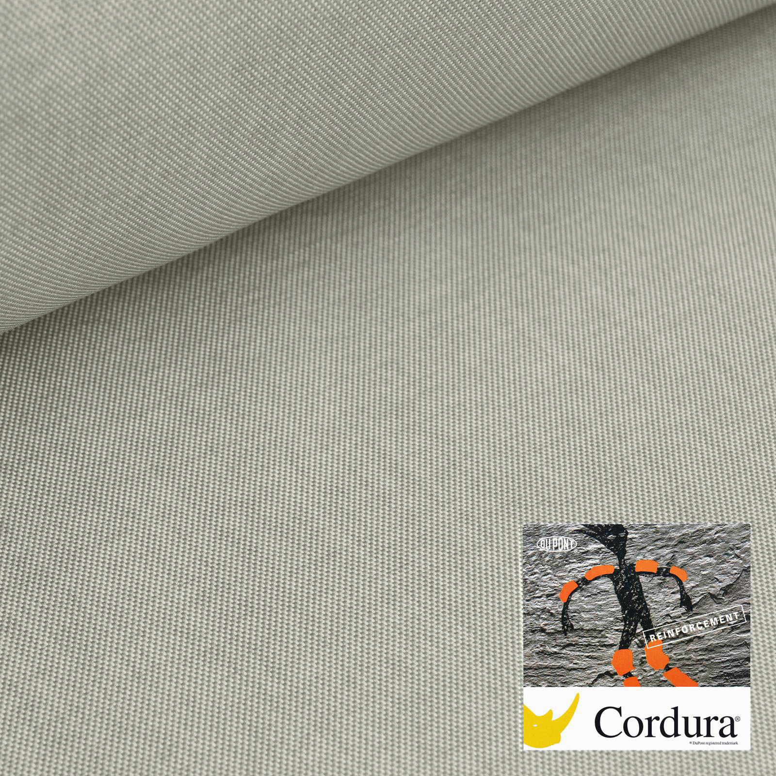 Cordura® Titan - 560 dtex fabric with BIONIC FINISH® ECO impregnation - silver