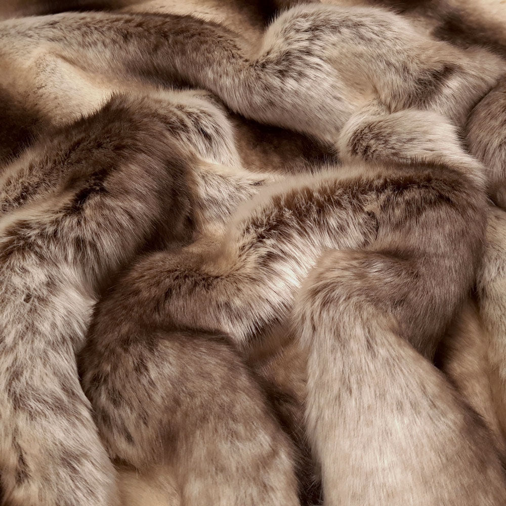Raccoon woven fur
