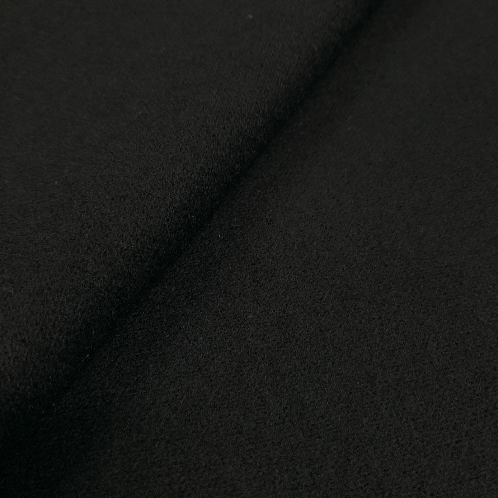 Tally - Merino Wool Fabric - Moessmer® - Black