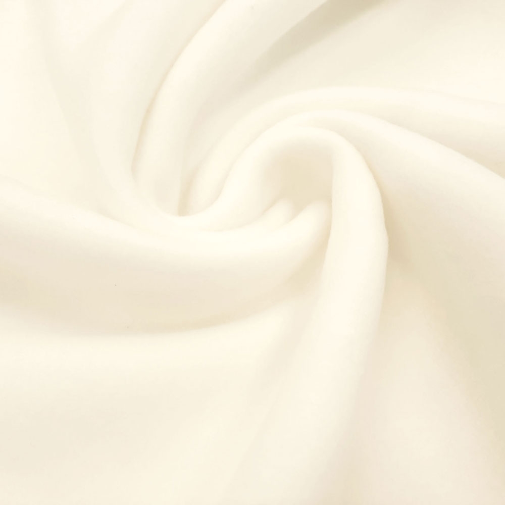 Organic Cotton Fleece - high quality cotton fleece - organic cotton - Cream
