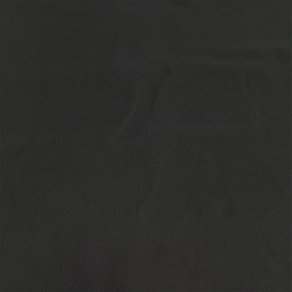 Satin Julie - Elegant apparel fabric - Black