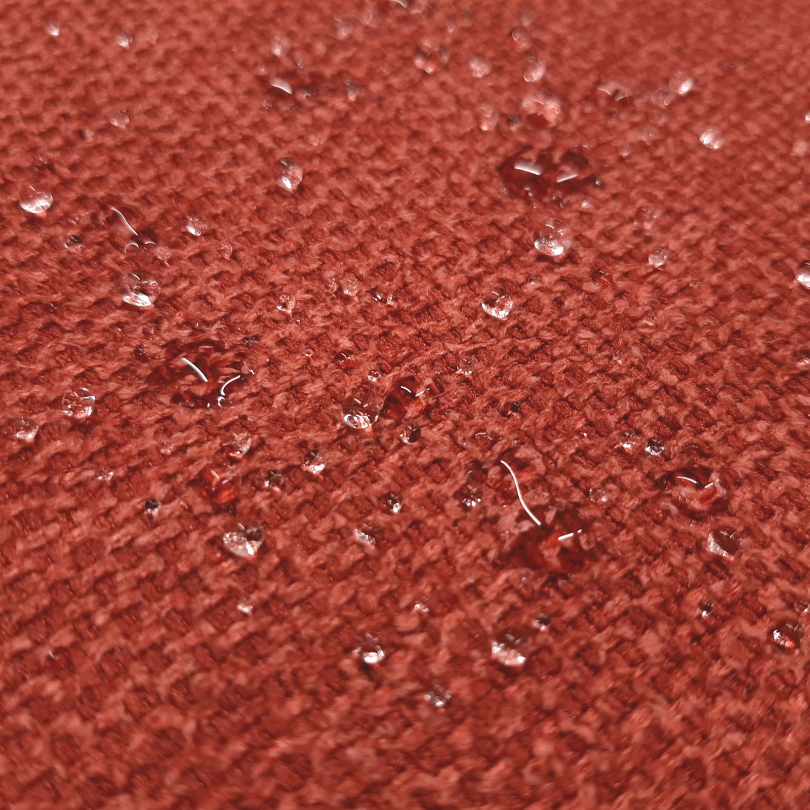 Paris - Oeko-Tex® upholstery fabric - flame retardant (DIN EN 1021-1) Ruby-Red Melange