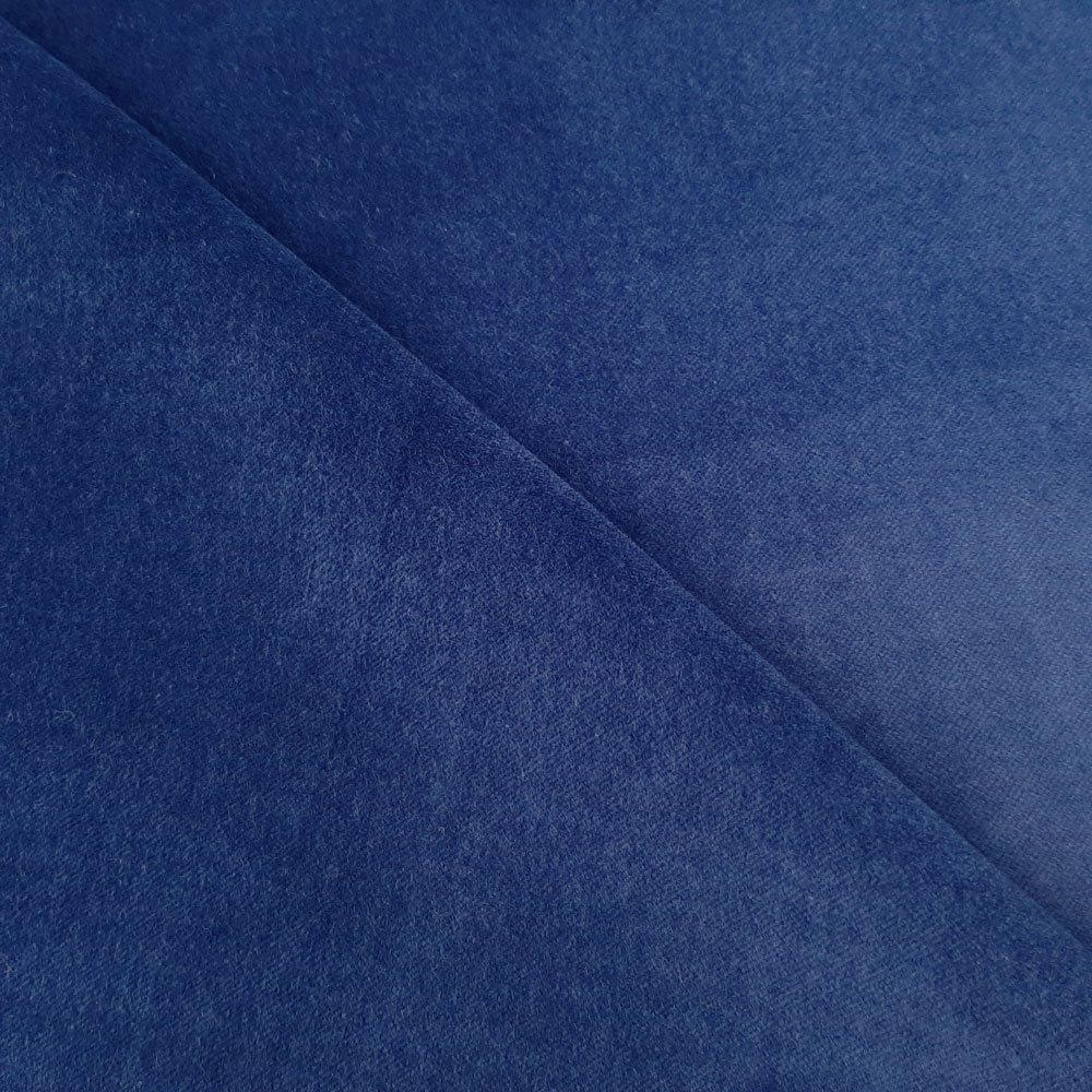 Jewel - cotton velvet - Royal blue