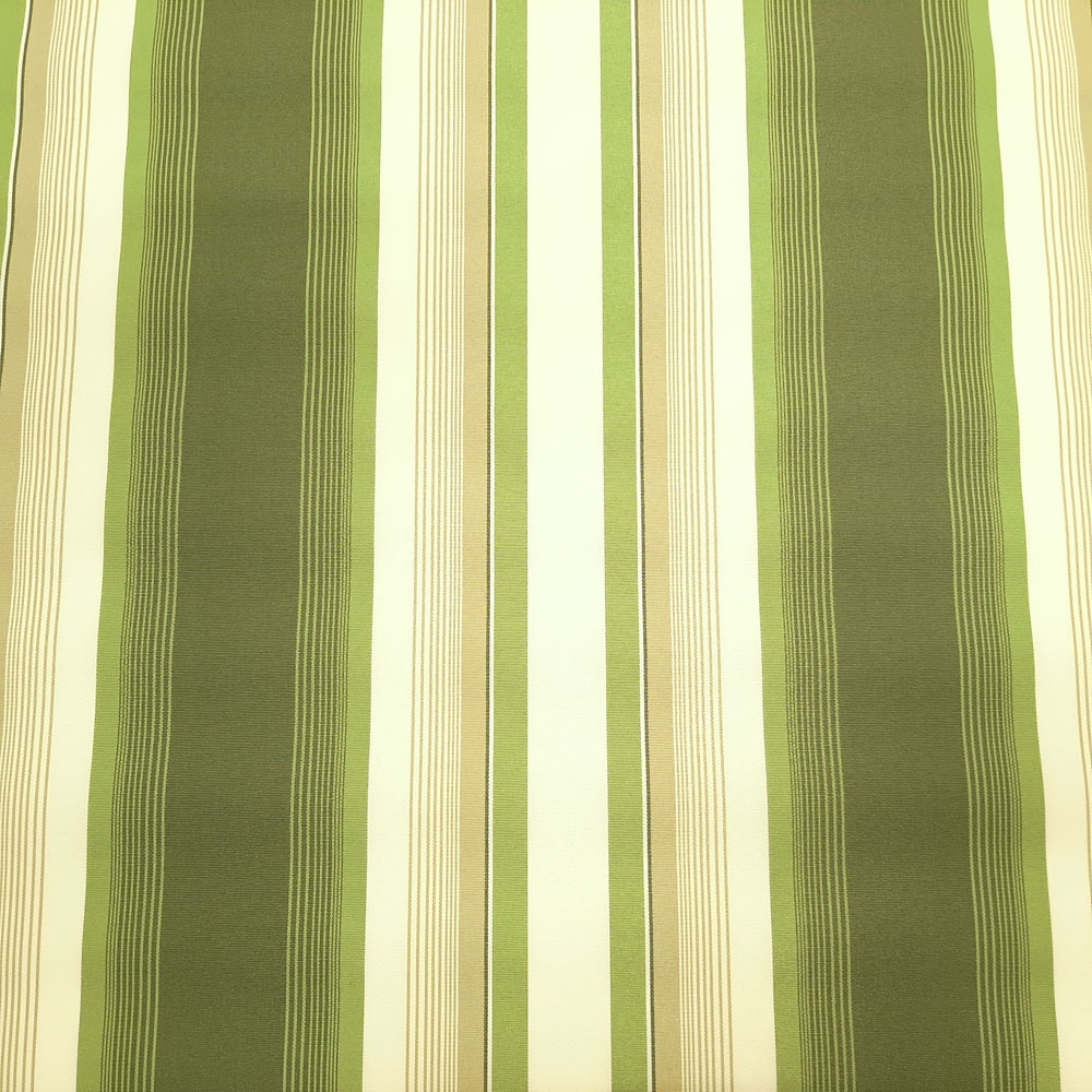 Camping - Stripe Coloured Fabric - UPF 50 - Olive