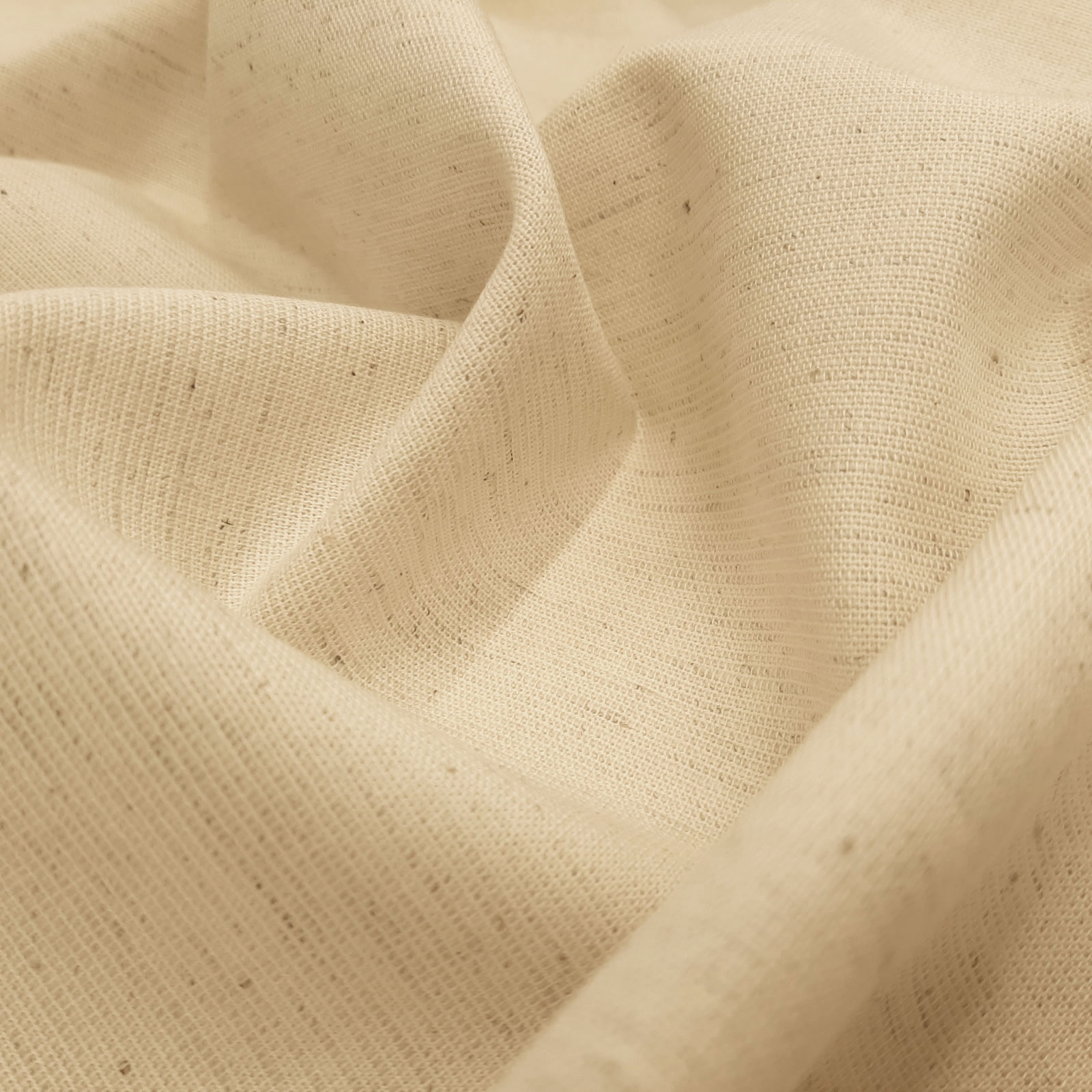 Emil - Oeko-Tex® linen blended fabric - Nature-Ecru