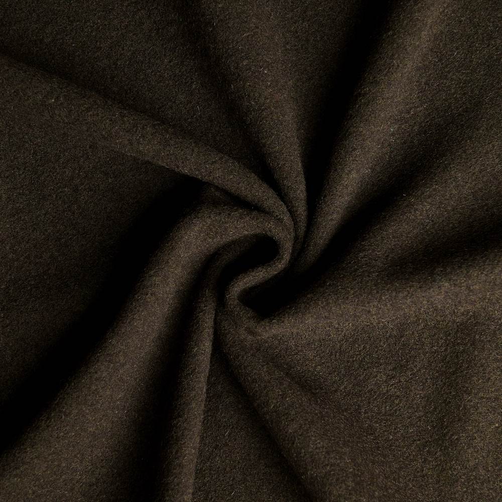 Hinrich Woolen-velours fabric (hunting green)
