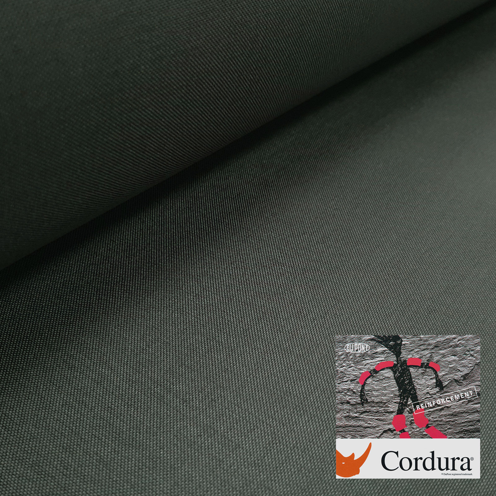 Cordura® Titan - 560 dtex fabric with BIONIC FINISH® ECO impregnation - dark grey