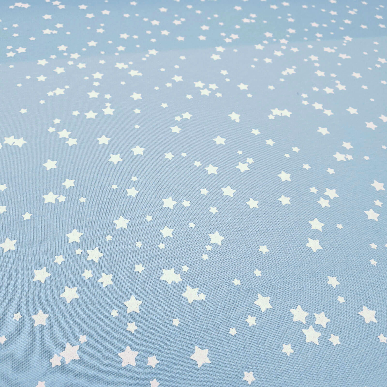 Felo - Cotton jersey with stars - Light blue