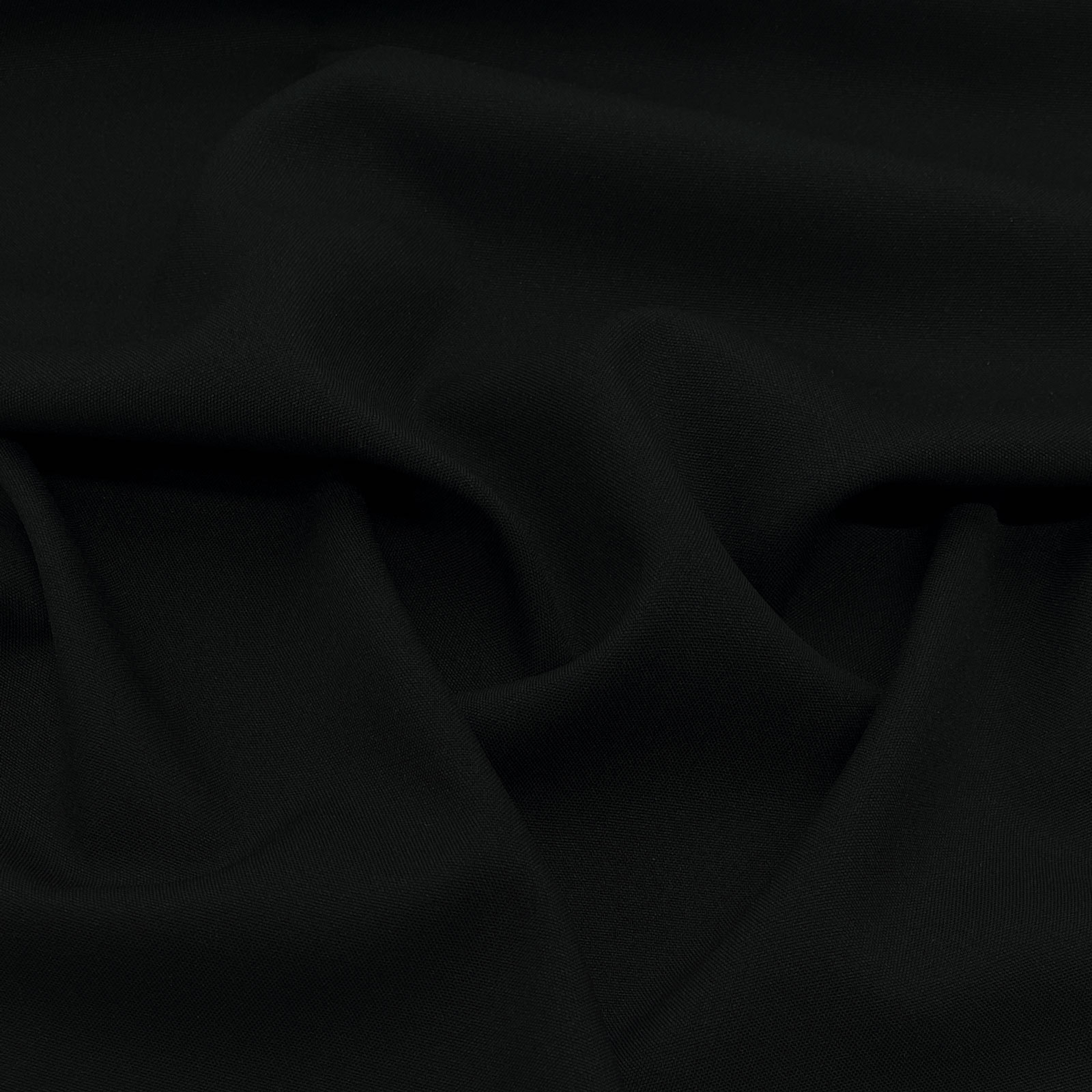 Trekking Functional fabric - slightly elastic & breathable - Black