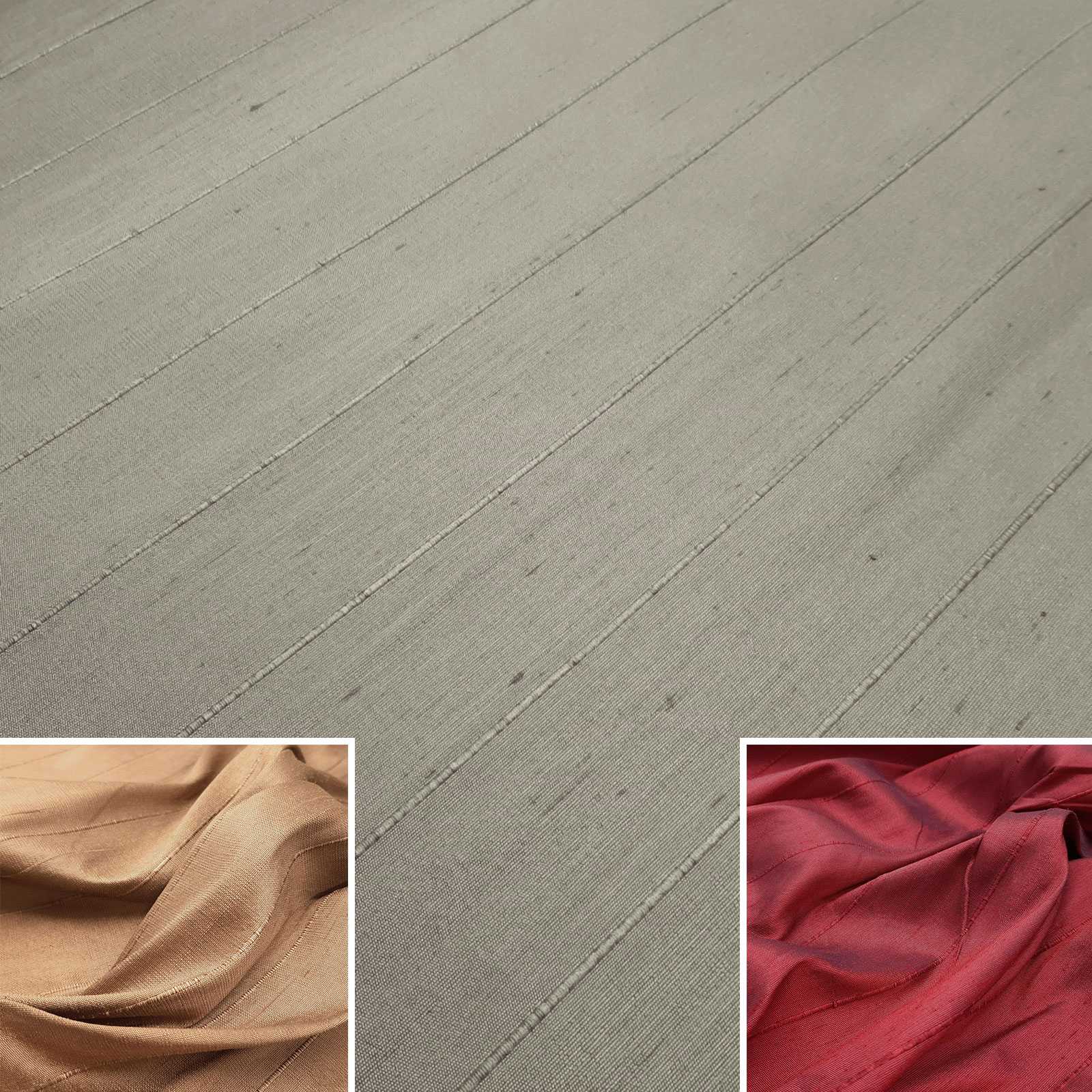 Sahco® B057 - Upholstery and decoration fabric - 100% silk