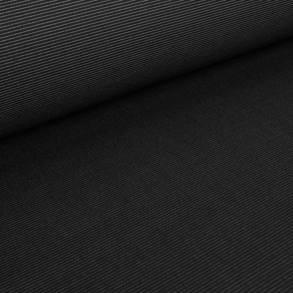 Miguel - Cotton fabric with Scotchlite® thread - Black