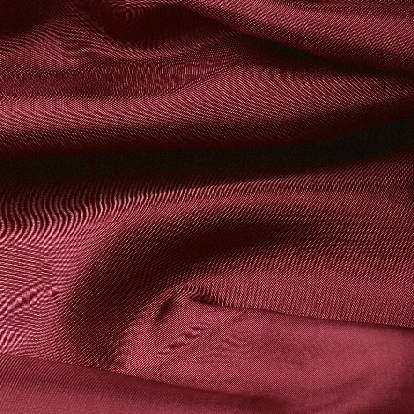 Silk taffeta - Oeko-Tex® polyester lining - bordeaux