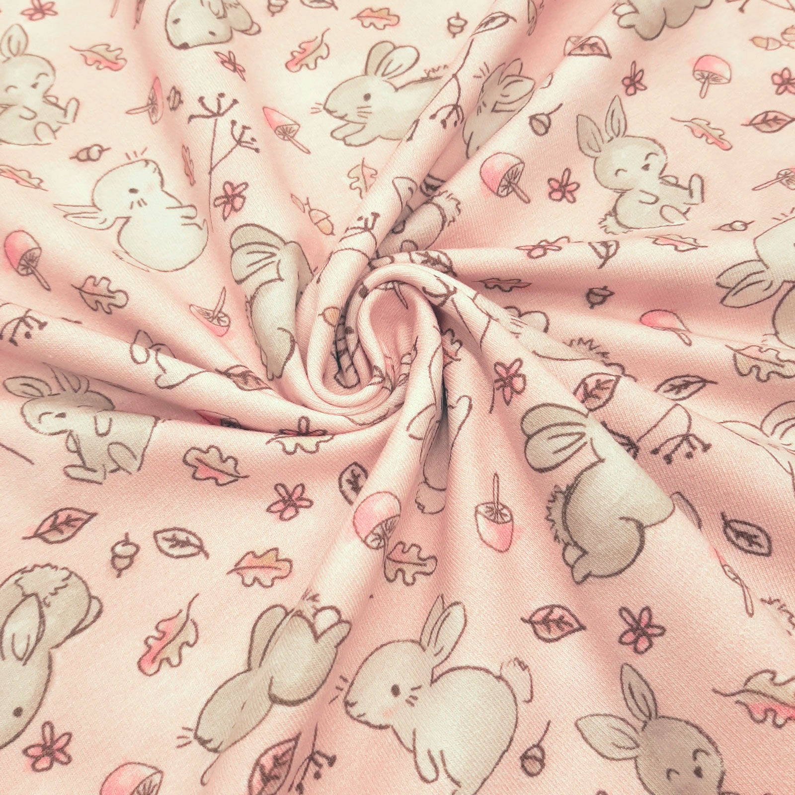 Sweet Bunny - Oeko-Tex® cotton jersey - Rosé