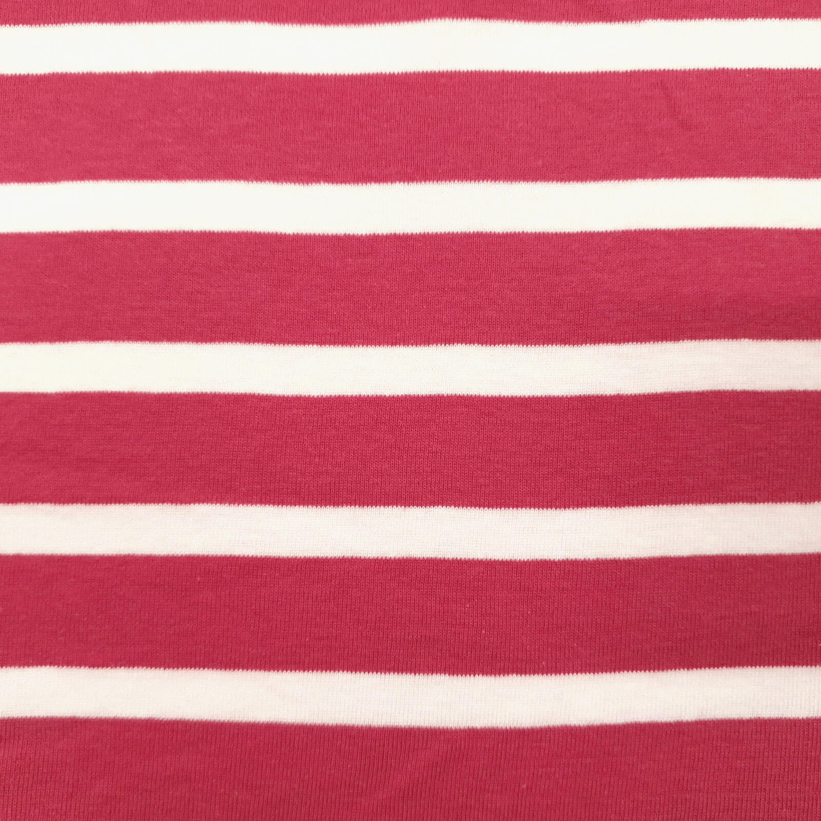 Vince - Oeko-Tex® Jersey with stripes - Cyclam-white 