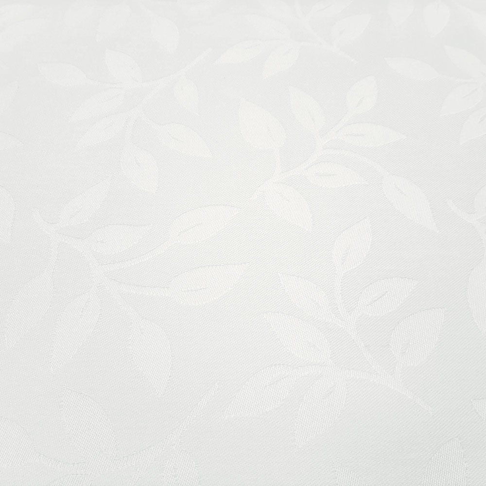 Liesbeth - Damask with jacquard pattern - White / White (7355)