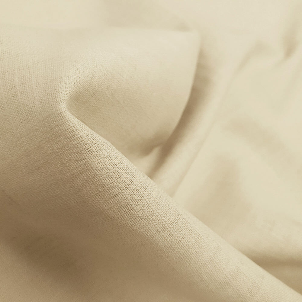 Rustico linen fabric - "beige"