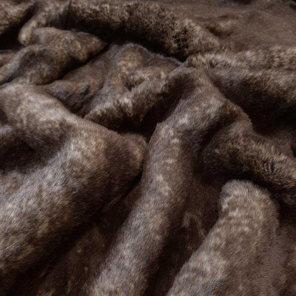 Wombat woven fur - imitation woven fur - per 10 cm