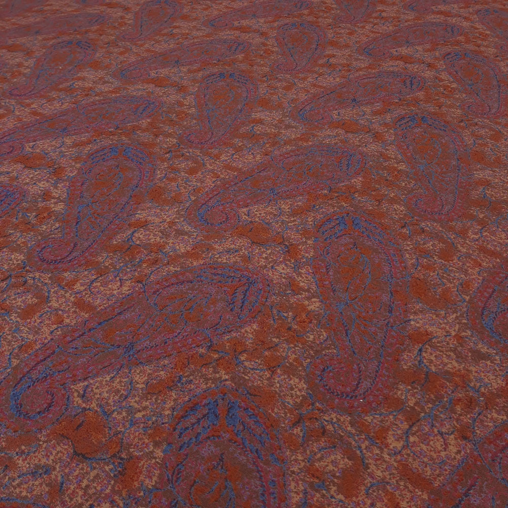 Enes - 3-ply laminate with paisley pattern
